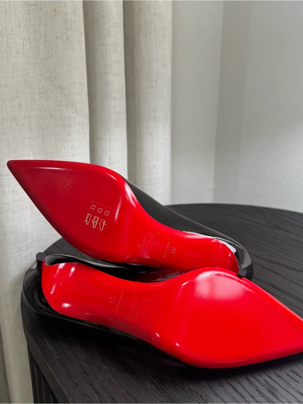 Christian Louboutin Kate 70 Pumps Patent Black 39